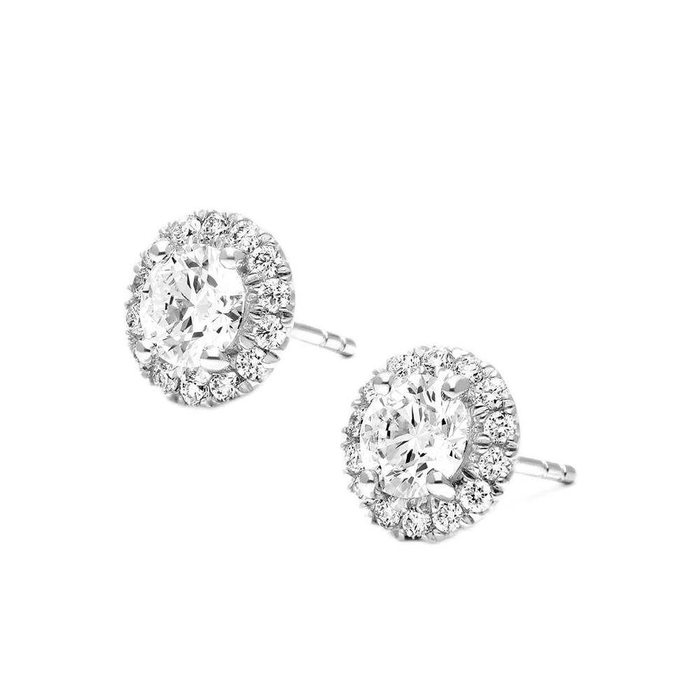 Stud Earrings With Jackets - Image 2