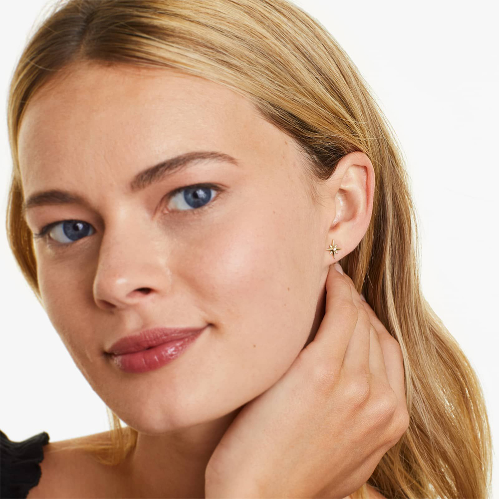 Guiding Star Ear Studs - Image 3