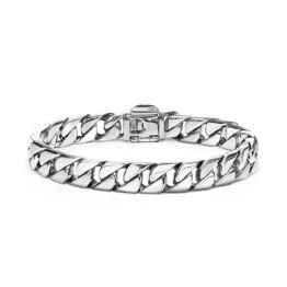 Chain Silver Mens Bracelet