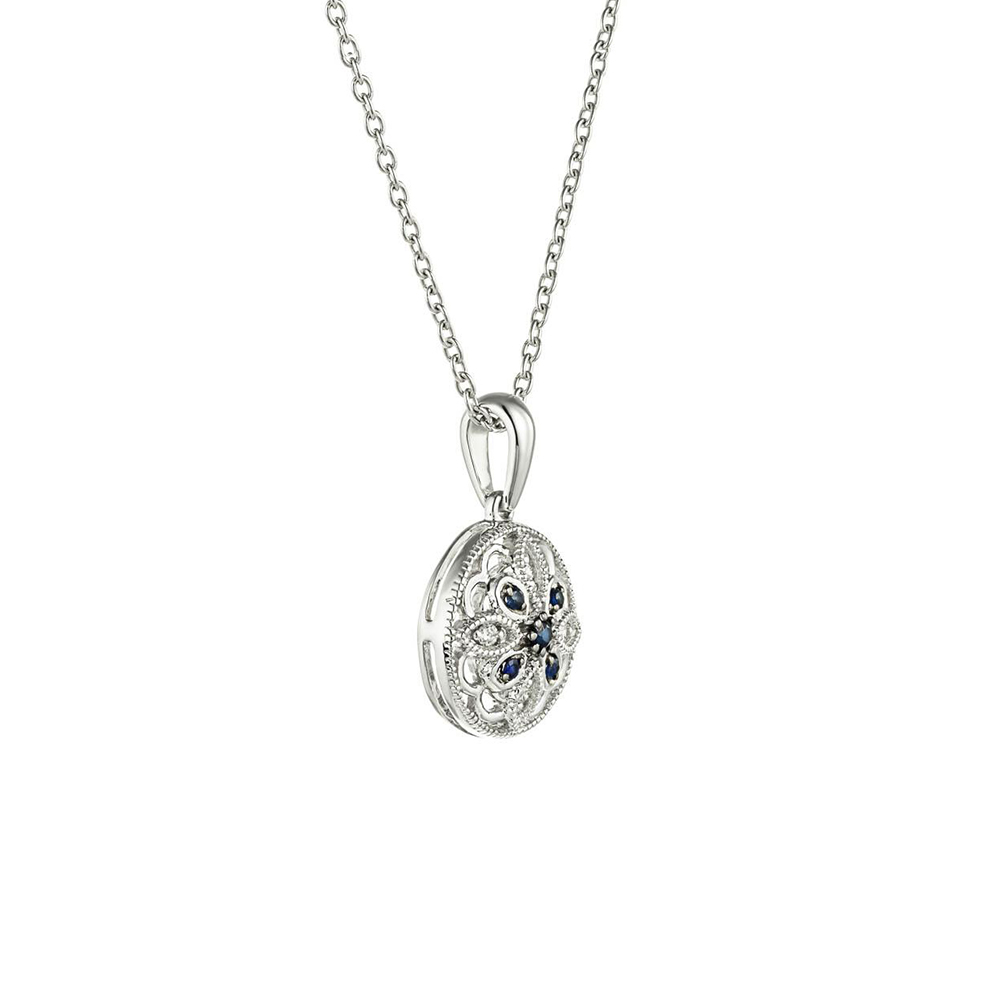 Silver Blue Necklaces - Image 2